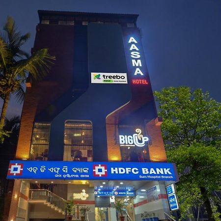 Treebo Aasma Downtown Hotell Bhubaneswar Exteriör bild